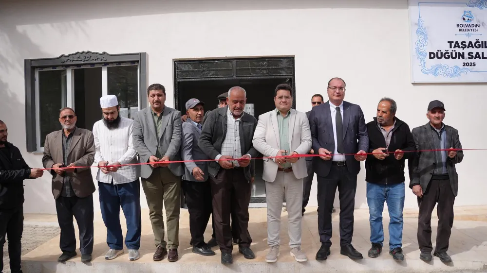 Taşağıl Düğün Salonu Hizmete Açıldı