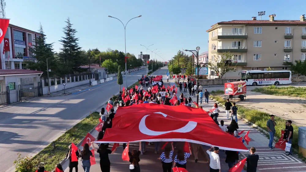Gençlik Yürüyüşü Coşkuyla Gerçekleştirildi