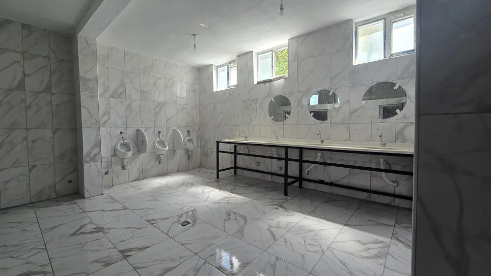 Horan Parkı Erkek Tuvaleti ve Abdesthanesi Yenilendi