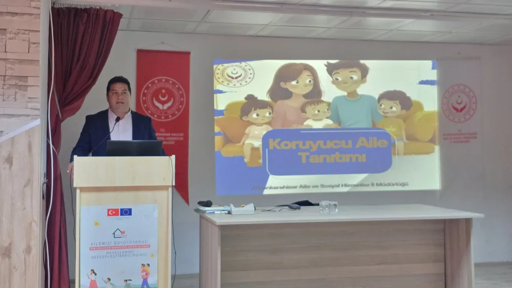 Bolvadin’de Koruyucu Aile Tanıtım Konferansı Düzenlendi