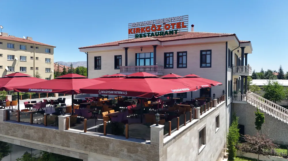 KIRKGÖZ OTEL & RESTORAN TERASI HİZMETİNİZDE!